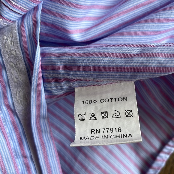 English Laundry dress shirt 15.5 32/33 - Picture 6 of 10
